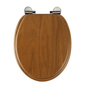 Roper Rhodes Traditional Honey Oak Toilet Seat